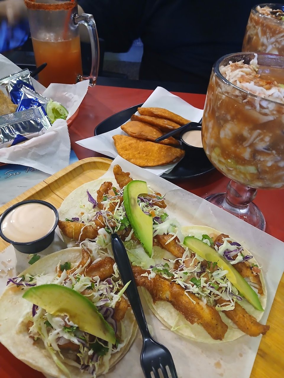 Restaurant menu with small plates and lunch options.